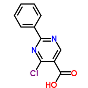 4-氯-2-苯基嘧啶-5-羧酸,4-chloro-2-phenylpyrimidine-5-carboxylicacid