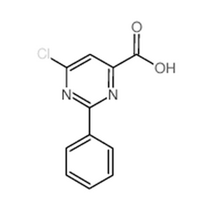 6-氯-2-苯基嘧啶-4-羧酸,6-Chloro-2-phenylpyrimidine-4-carboxylic acid