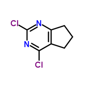 2,4-二氯-5,6-三甲基嘧啶,2,4-dichloro-6,7-dihydro-5h-cyclopentapyrimidine