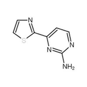 4-(1,3-噻唑)-2-氨基嘧啶,4-(1,3-thiazol-2-yl)pyrimidin-2-amine