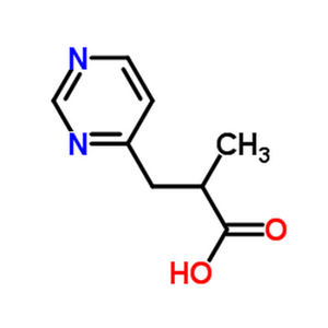 2-甲基-3-嘧啶-4-基丙酸,2-pyrimidinepropanoic acid, a-methyl-