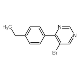 5-溴-4-(4-乙苯基)嘧啶,5-Bromo-4-(4-ethylphenyl)pyrimidine