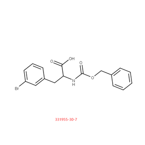 2-{[(benzyloxy)carbonyl]amino}-3-(3-bromophenyl)propanoic acid