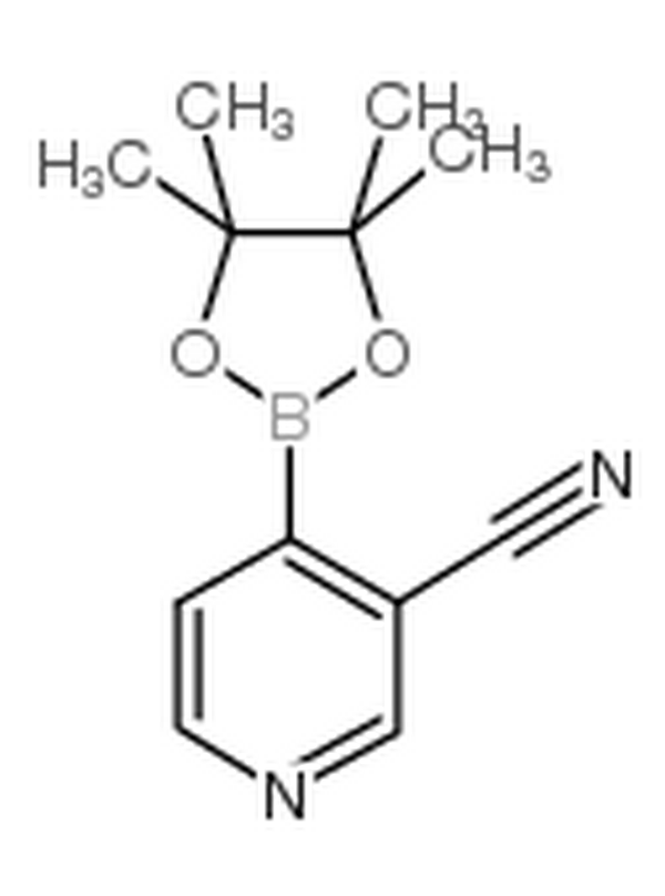 3-氰嘧啶-4-硼酸频哪酯,3-cyano-4-(4,4,5,5-tetramethyl-[1,3,2]dioxaborolan-2-yl)pyridine