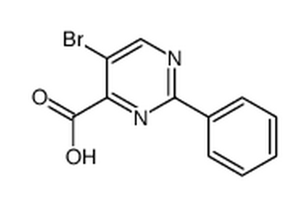 5-溴-2-苯基嘧啶-4-羧酸,5-bromo-2-phenylpyrimidine-4-carboxylic acid