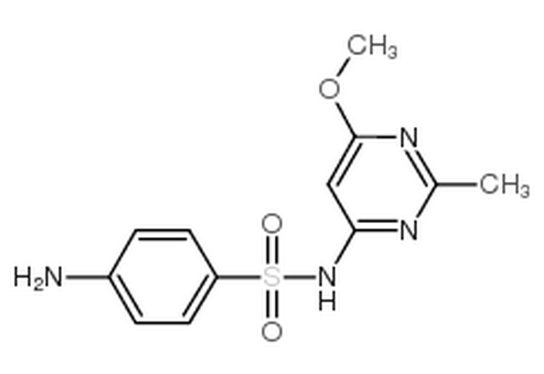 磺胺托嘧啶,4-amino-N-(6-methoxy-2-methylpyrimidin-4-yl)benzenesulfonamide