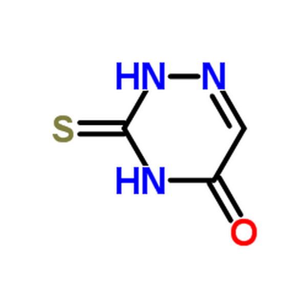 6-杂氮-2-硫脲嘧啶,1,2,4-triazin-5-ol, 3-mercapto-