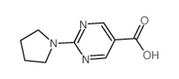 2-吡咯烷-1-嘧啶-5-羧酸,2-pyrrolidin-1-ylpyrimidine-5-carboxylic acid