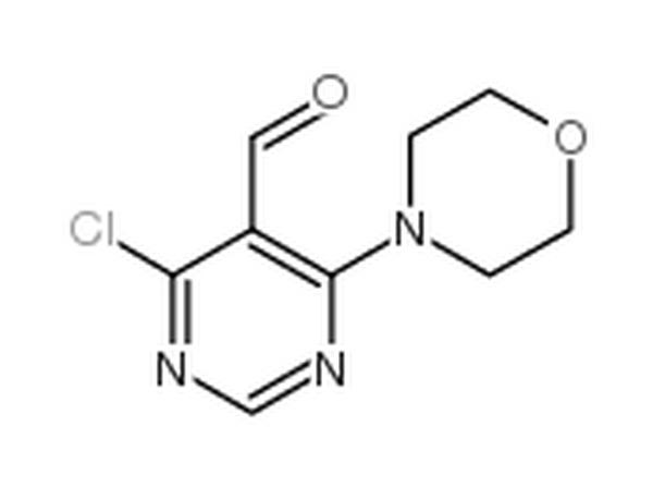 4-氯-6-吗啉-5-嘧啶甲醛,4-chloro-6-morpholin-4-ylpyrimidine-5-carbaldehyde