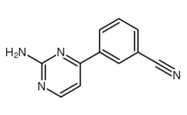 3-(2-氨基-4-嘧啶)苯甲腈,3-(2-amino-4-pyrimidinyl)benzenecarbonitrile