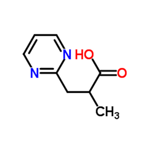 2-甲基-3-嘧啶-2-丙酸,2-pyrimidinepropanoic acid, a-methyl-