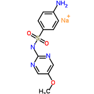 磺胺对甲氧嘧啶钠