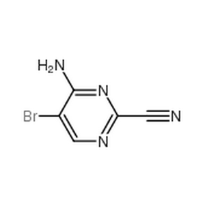 4-氨基-5-溴嘧啶-2-甲腈