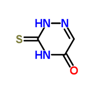 6-杂氮-2-硫脲嘧啶,1,2,4-triazin-5-ol, 3-mercapto-