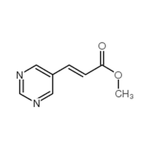 3-嘧啶-5-丙烯酸甲酯,methyl 3-pyrimidin-5-ylprop-2-enoate