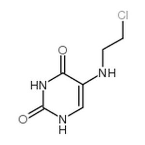 5-(2-氯乙基)氨基尿嘧啶,5-(2-chloroethylamino)-1H-pyrimidine-2,4-dione