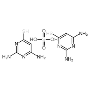 6-巯基-2,4-二氨基嘧啶,2,4-diamino-6-mercaptopyrimidine hemisulfate