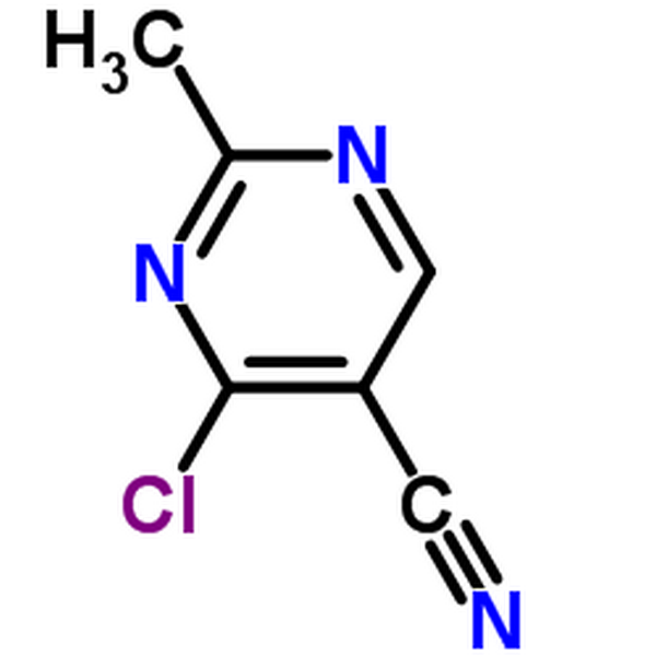 4-氯-2-甲基嘧啶-5-甲腈,4-Chloro-2-methylpyrimidine-5-carbonitrile