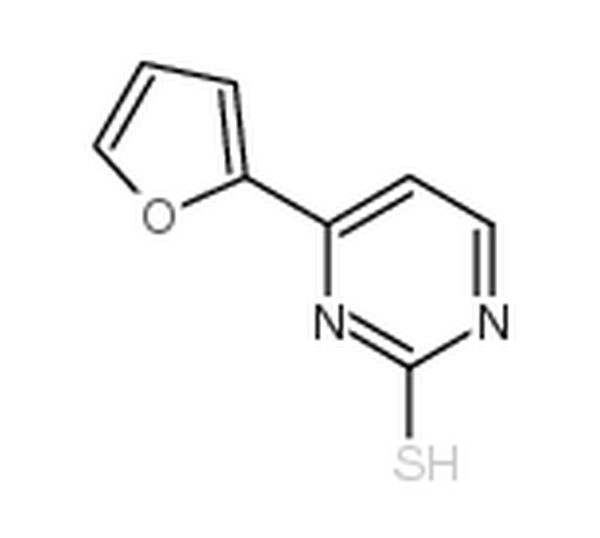 4-(2-呋喃)-2-嘧啶乙醇,4-(2-furyl)-2-pyrimidinethiol