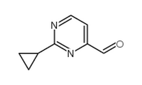 2-环丙基嘧啶-4-甲醛,2-Cyclopropylpyrimidine-4-carbaldehyde