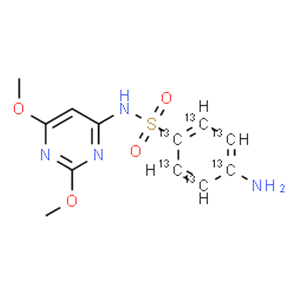 磺胺二甲氧嘧啶-13C6,SulfadiMethoxine-13C6