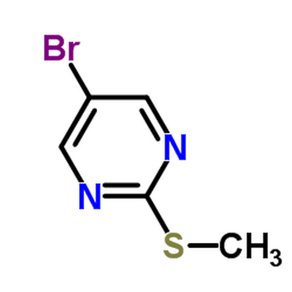 5-溴-2-甲巯基嘧啶,5-Bromo-2-(methylsulfanyl)pyrimidine