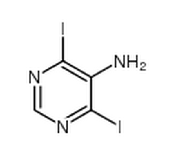 4,6-二碘-5-氨基嘧啶,4,6-diiodopyrimidin-5-amine