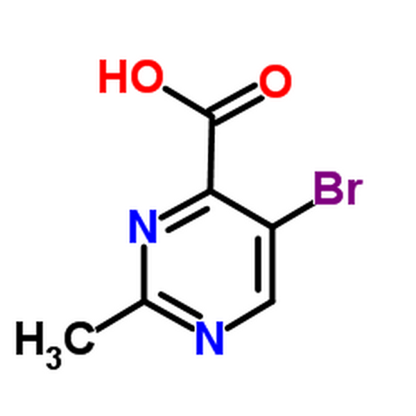 5-溴-2-甲基嘧啶-4-甲酸,5-Bromo-2-methyl-4-pyrimidinecarboxylic acid