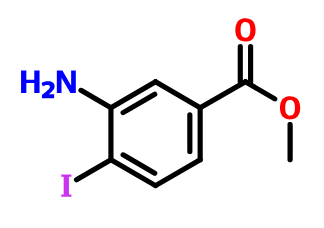 3-氨基-4-碘苯甲酸甲酯,Methyl 3-amino-4-iodobenzoate