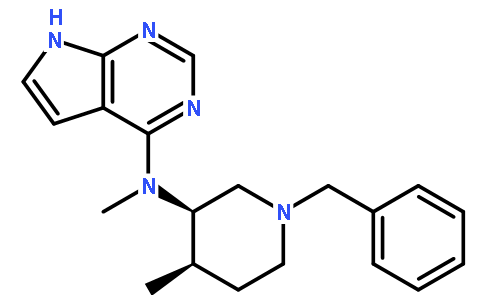依法替尼中间体,7H-Pyrrolo[2,3-d]pyriMidin-4-aMine, N-Methyl-N-[(3R,4R)-4-Methyl-1-(phenylMethyl)-3-piperidinyl]-