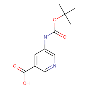 5-((叔丁氧基羰基)氨基)烟酸,5-((tert-Butoxycarbonyl)amino)nicotinic acid
