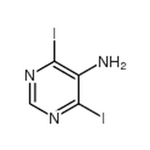 4,6-二碘-5-氨基嘧啶,4,6-diiodopyrimidin-5-amine