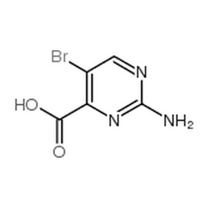 2-氨基-5-溴嘧啶-4-羧酸