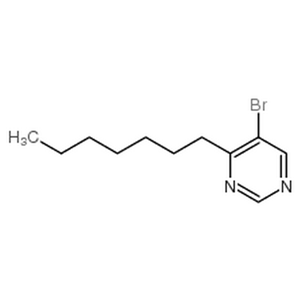 5-溴-4-庚基嘧啶