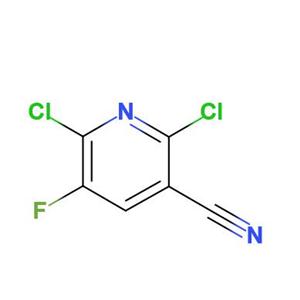 3-氰基-2,6-二氯-5-氟吡啶,2,6-Dichloro-5-fluoro-3-pyridinecarbonitrile