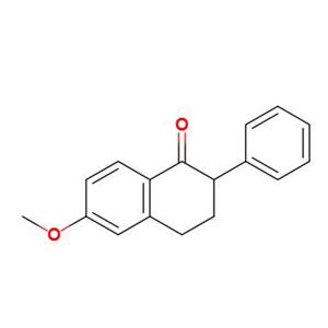 6-甲氧基-2-苯基四氢萘酮,6-methoxy-2-phenyl-3,4-dihydro-2H-naphthalen-1-one