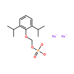 [2,6-双(1-甲基乙基）苯氧基]甲醇磷酸二氢二钠盐