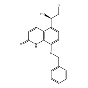 茚达特罗中间体,8-Benzyloxy-5-((R)-2-bromo-1-hydroxyethyl)-1H-quinolin-2-one