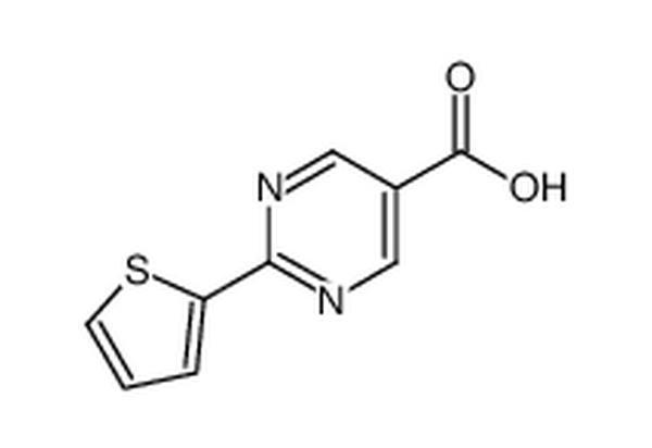 2-噻吩-2-嘧啶-5-羧酸,2-thiophen-2-ylpyrimidine-5-carboxylic acid