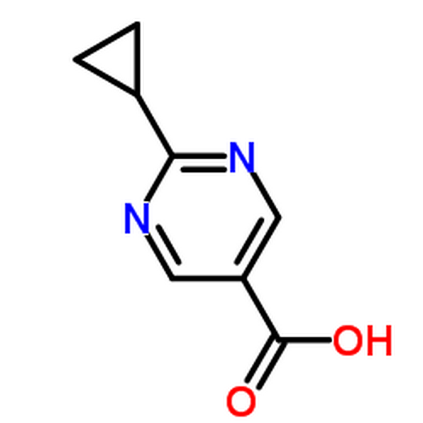 2-環(huán)丙基嘧啶-5-羧酸,2-Cyclopropyl-5-pyrimidinecarboxylic acid