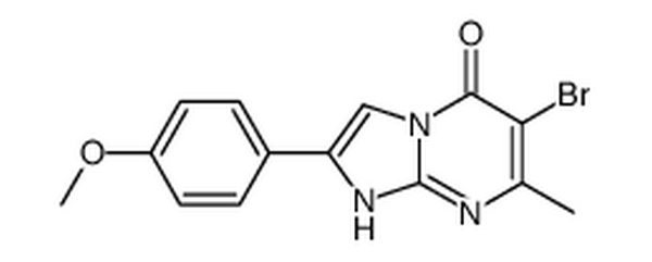 8H-咪唑o[1,2-α]-5-嘧啶酮,6-bromo-2-(4-methoxyphenyl)-7-methyl-8H-imidazo[1,2-a]pyrimidin-5-one