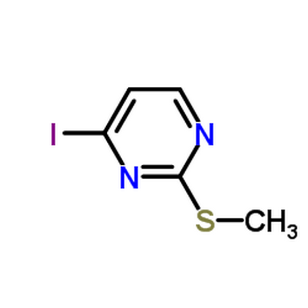 4-碘-2-甲基磺?；奏?4-Iodo-2-methylsulfanyl-pyrimidine