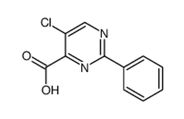 5-氯-2-苯基-嘧啶-4-羧酸,5-chloro-2-phenylpyrimidine-4-carboxylic acid