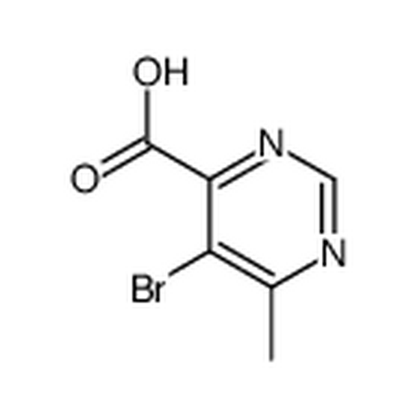 5-溴-6-甲基-4-嘧啶羧酸,5-bromo-6-methylpyrimidine-4-carboxylic acid