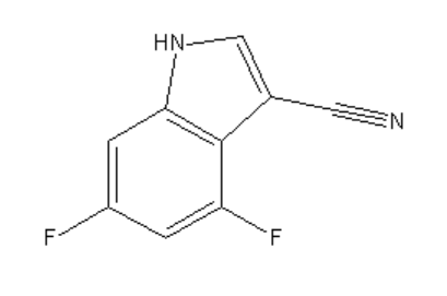 4,6-二氟吲哚-3-甲腈,4,6-difluoro-1H-indole-3-carbonitrile