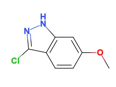 3-氯-6-甲氧基(1H)吲唑,3-chloro-6-methoxy-2H-indazole