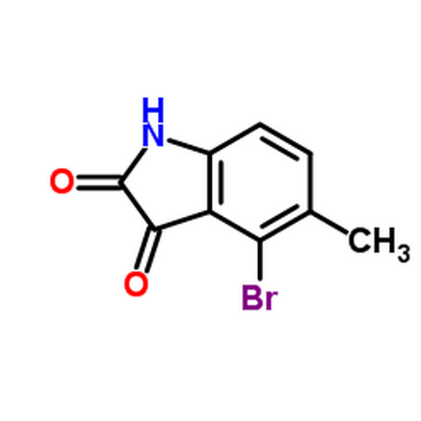 4-溴-5-甲基靛红,4-Bromo-5-methylisatin