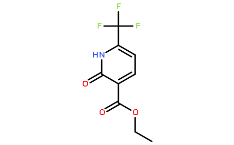 1,2-二氢-2-氧代-6- （三氟甲基）-3-吡啶羧酸乙酯,ethyl 2-oxo-6-(trifluoromethyl)-1H-pyridine-3-carboxylate