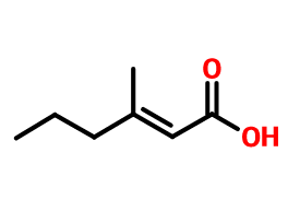 (2E)-3-甲基己-2-烯酸,(2E)-3-methylhex-2-enoic acid