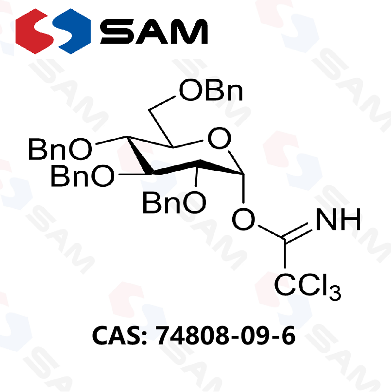 2,3,4,6-四-O-苄基-α-D-吡喃葡萄糖基 三氯乙酰亚胺酯,2,3,4,6-Tetra-O-benzyl-α-D-glucopyranosyl trichloroacetimidate